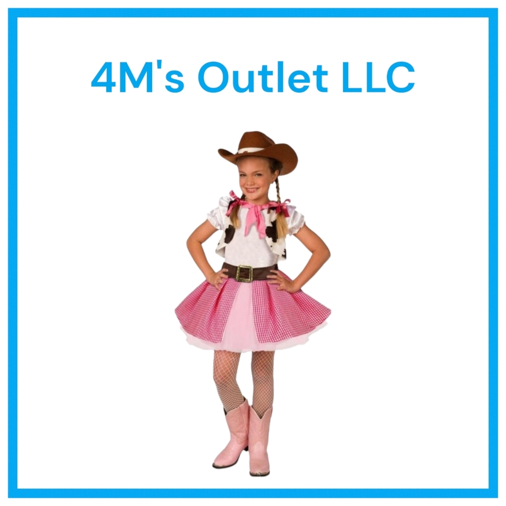 Morph Pink Cowgirl Costume for Girls - Cowgirl Halloween Costumes for Girls